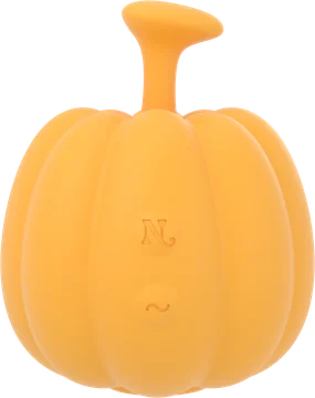 Jack, an orange pumpkin-shaped toy